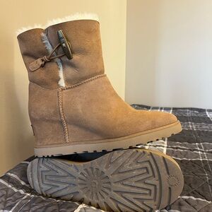 UGG Brown Suede Winter Boots